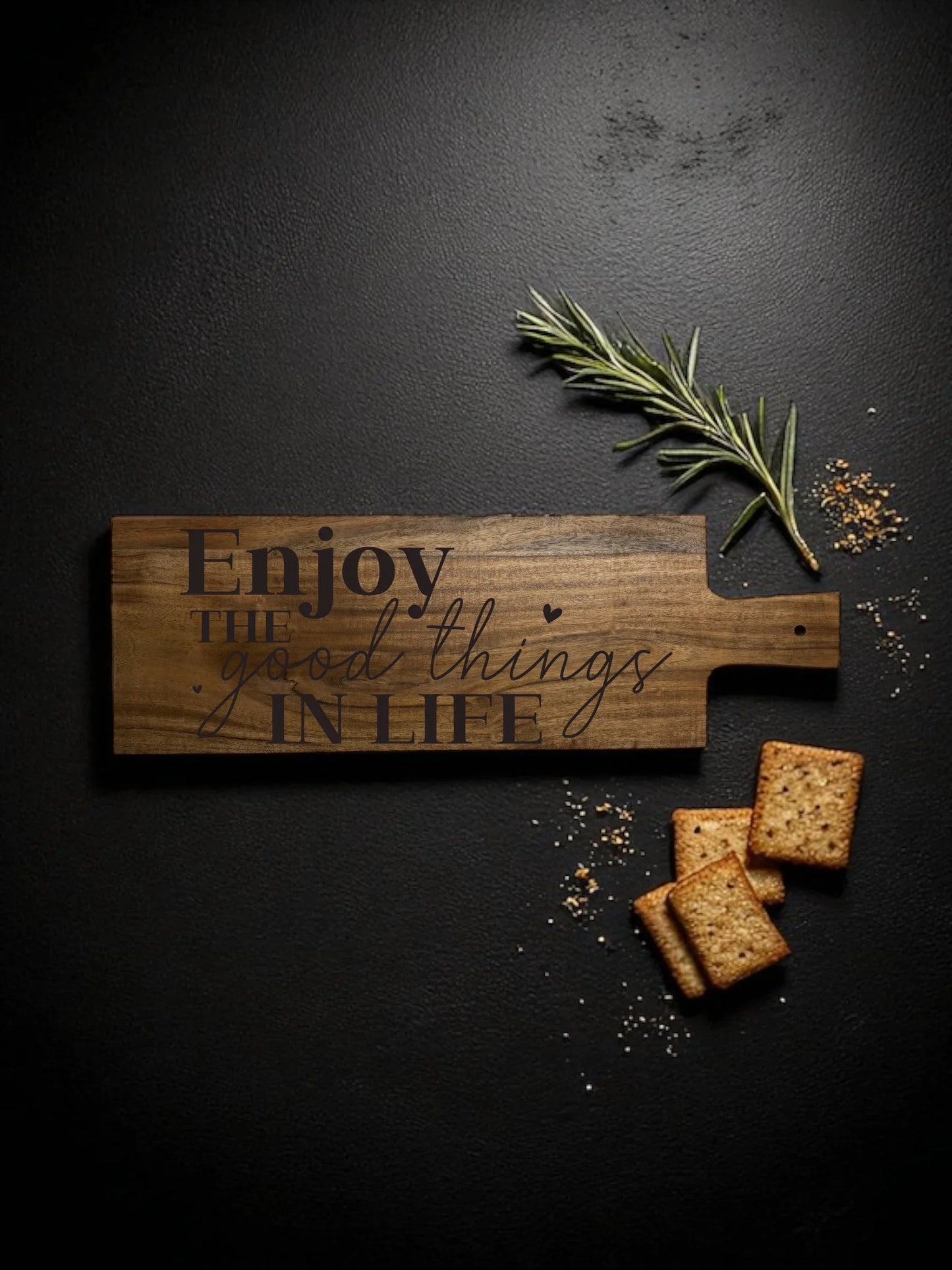 Engraved Acacia Wood Charcuterie Board | The Perfect Serving Platter for Entertaining