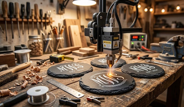 Sous-verres Personnalisés Gravés au Laser : Le Cadeau Parfait au Luxembourg